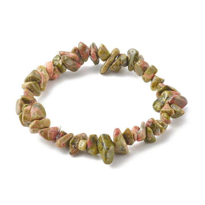 Bracelet de guérison positif en améthyste et lazurite avec diverses pierres de cristal