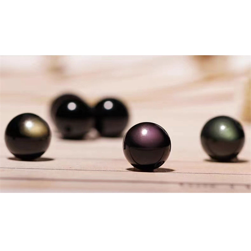 Bracelet de guérison en obsidienne arc-en-ciel avec Buddha Stones et reflets dorés naturels Om Mani Padme Hum Fu