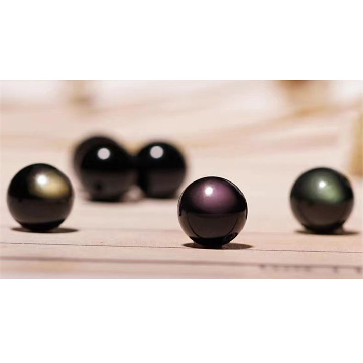 Bracelet de guérison en obsidienne arc-en-ciel avec Buddha Stones et reflets dorés naturels Om Mani Padme Hum Fu