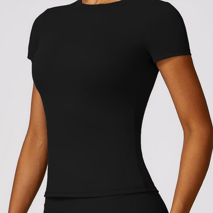 T-shirt à manches courtes pour femmes Buddha Stones, haut, leggings taille haute, pantalon pour le sport, le yoga - image 3