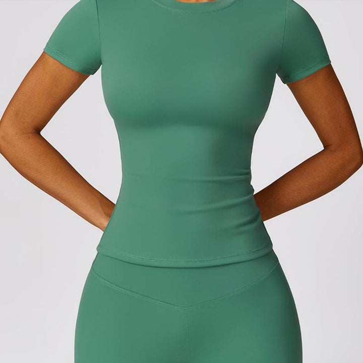 T-shirt à manches courtes pour femmes Buddha Stones, haut, leggings taille haute, pantalon pour le sport, le yoga - image 31