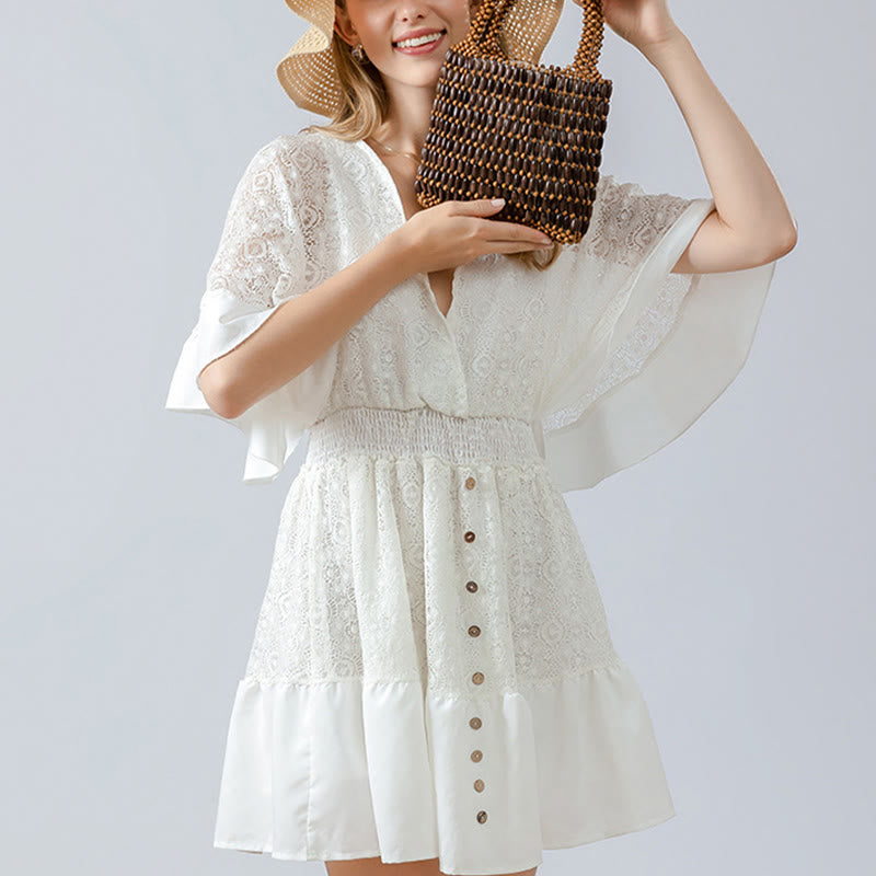 Sac à main en perles de bois tissées à la main Buddha Stones