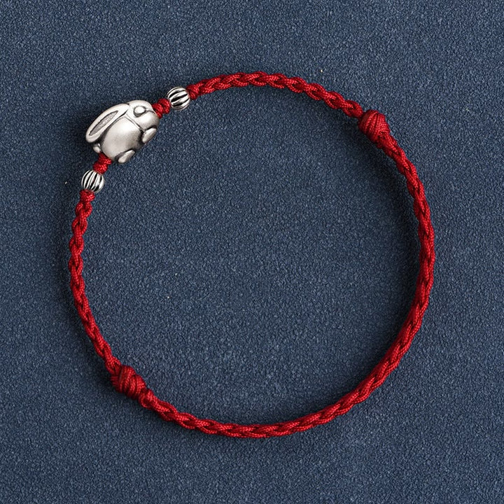 Bracelet de cheville porte-bonheur en argent sterling 999 fait à la main avec Buddha Stones
