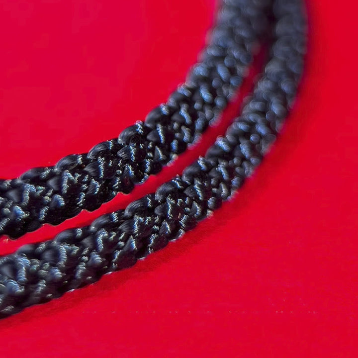 Bracelet de force avec breloque amulette en argent sterling 925 Buddha Stones et éléphant en sécurité et en bonne santé