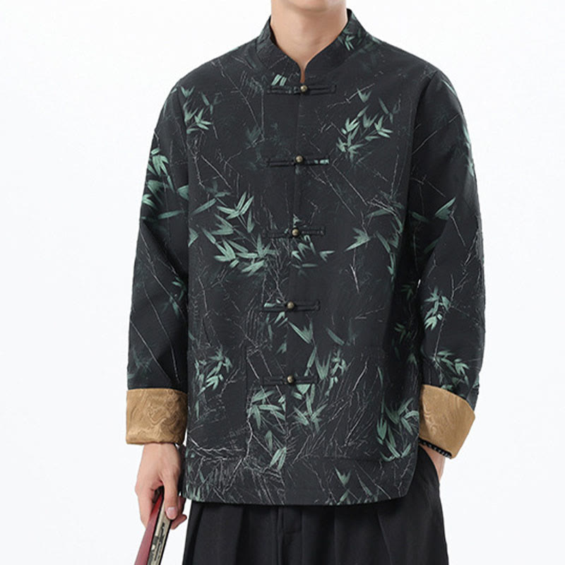 Chemise à manches longues en élasthanne pour homme avec imprimé Buddha Stones - image 13