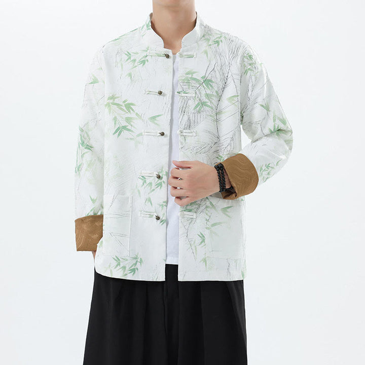 Chemise à manches longues en élasthanne pour homme avec imprimé Buddha Stones - image 23