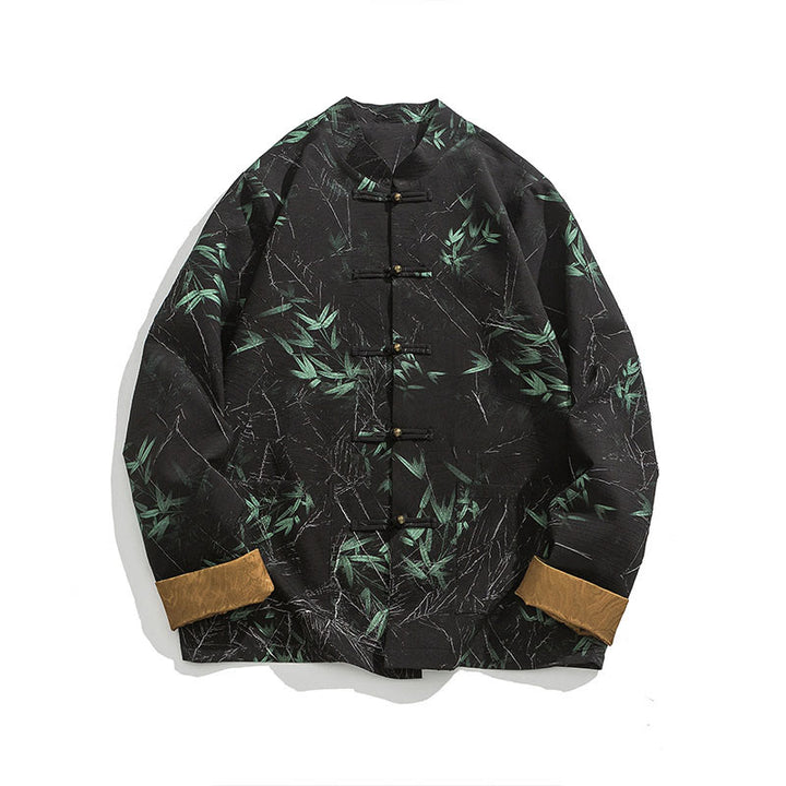 Chemise à manches longues en élasthanne pour homme avec imprimé Buddha Stones - image 14