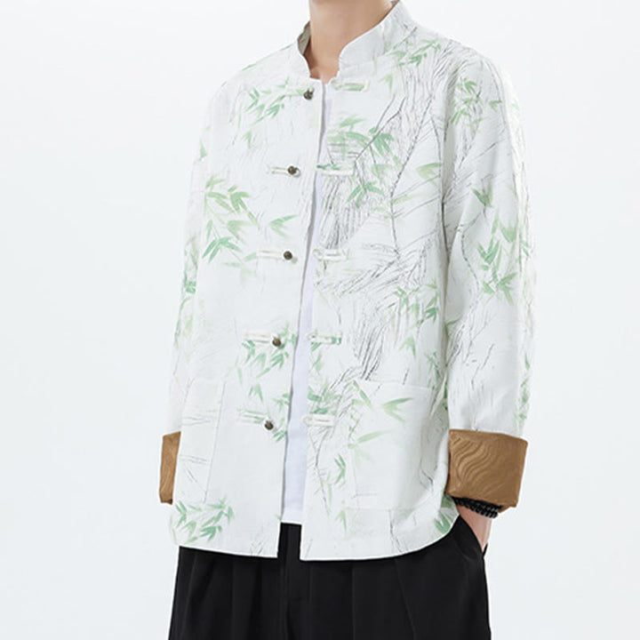 Chemise à manches longues en élasthanne pour homme avec imprimé Buddha Stones - image 22