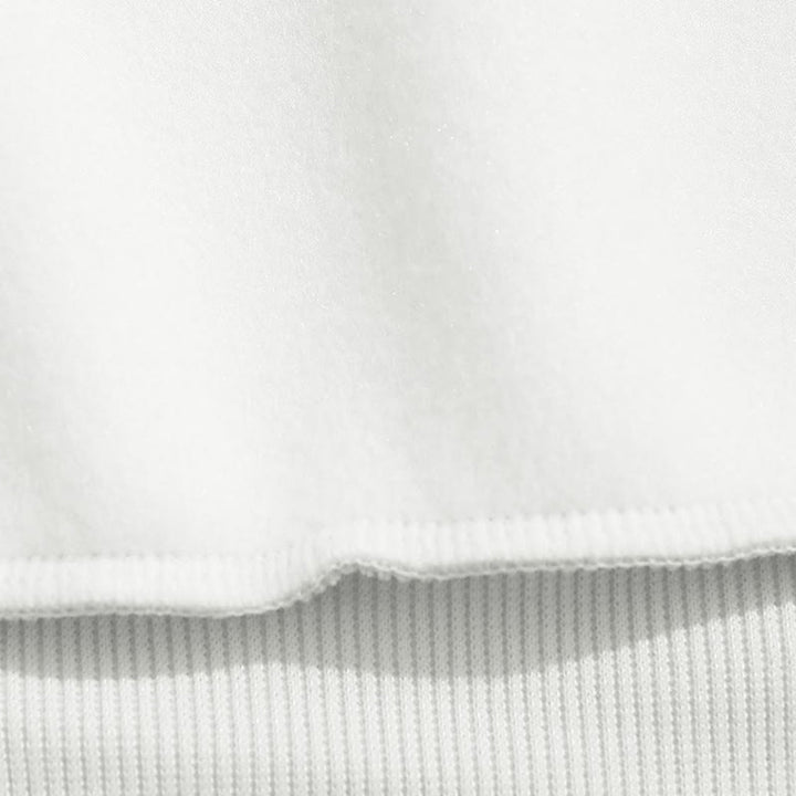 Buddha Stones SI VOUS VOULEZ ÊTRE FORT Sweat-shirt à col rond doublé en polaire