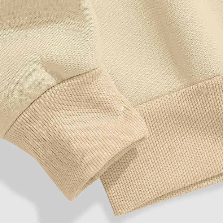 Buddha Stones Parfois, il vaut mieux rester silencieux et sourire Sweat-shirt doublé en polaire