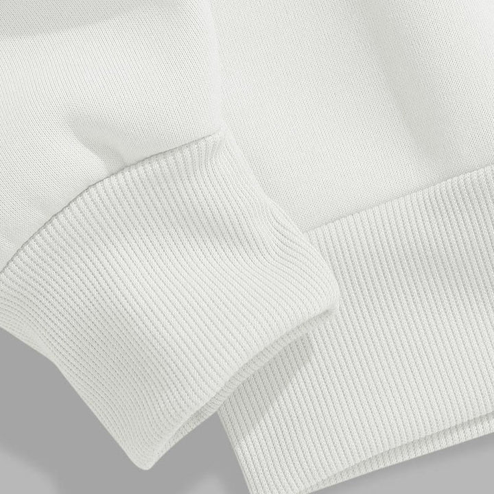 Sweat-shirt à col rond doublé en polaire Buddha Stones The Golden Rule