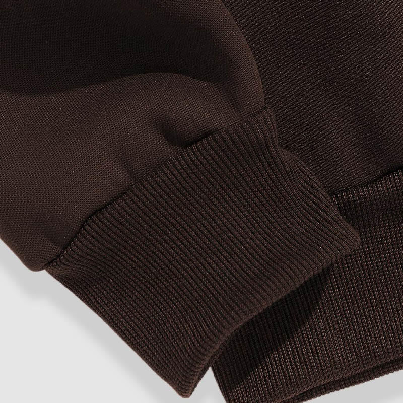 Sweat-shirt à col rond doublé en polaire Buddha Stones BE KIND