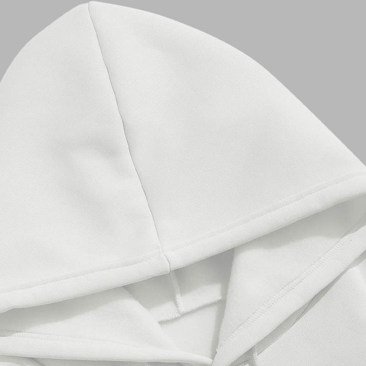 Sweat à capuche en polyester doublé polaire Buddha Stones It Is Okay To Make Mistakes