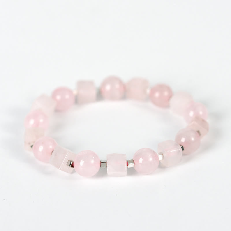 Bracelet de purification en obsidienne noire avec divers cristaux et Buddha Stones