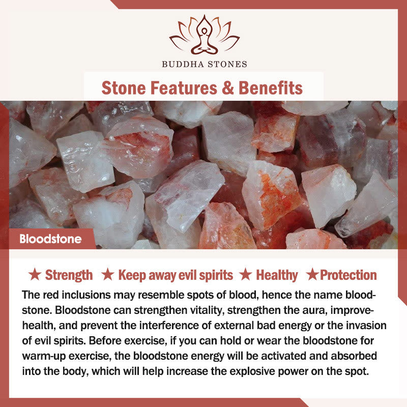 Bracelet de force en pierre de Buddha Stones