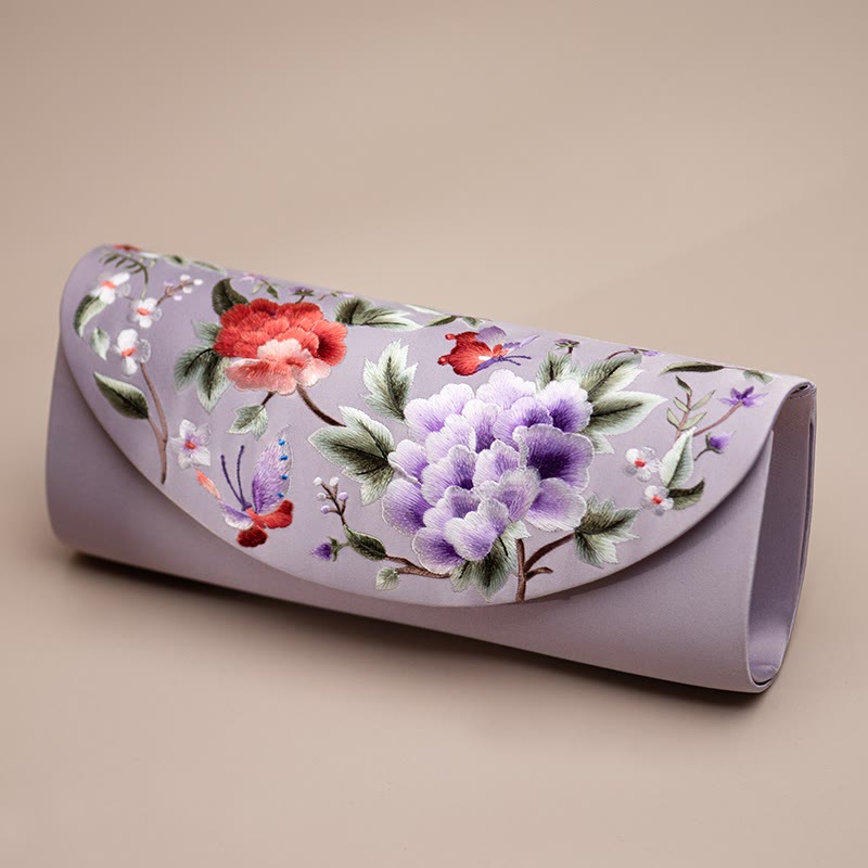 Buddha Stones Pivoine Tulipe Su Broderie Mariage Shopping Sac à main Sac à bandoulière