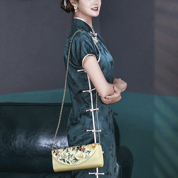 Sac à main brodé Buddha Stones Su pour mariage