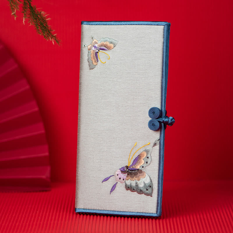 Sac à main brodé Buddha Stones Butterfly Orchid Su Journey Shopping