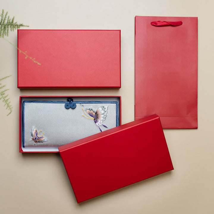 Sac à main brodé Buddha Stones Butterfly Orchid Su Journey Shopping