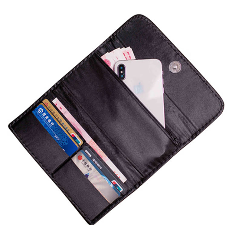 Sac à main long avec broderie Buddha Stones Plum Bossom Su Journey Shopping