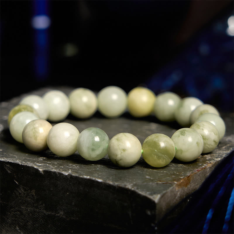 Bracelet Abondance de Buddha Stones en Jade