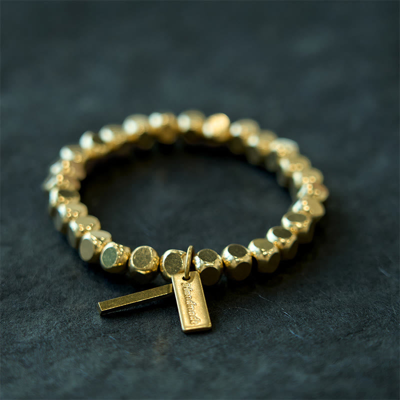 Bracelet de guérison en cuivre Buddha Stones