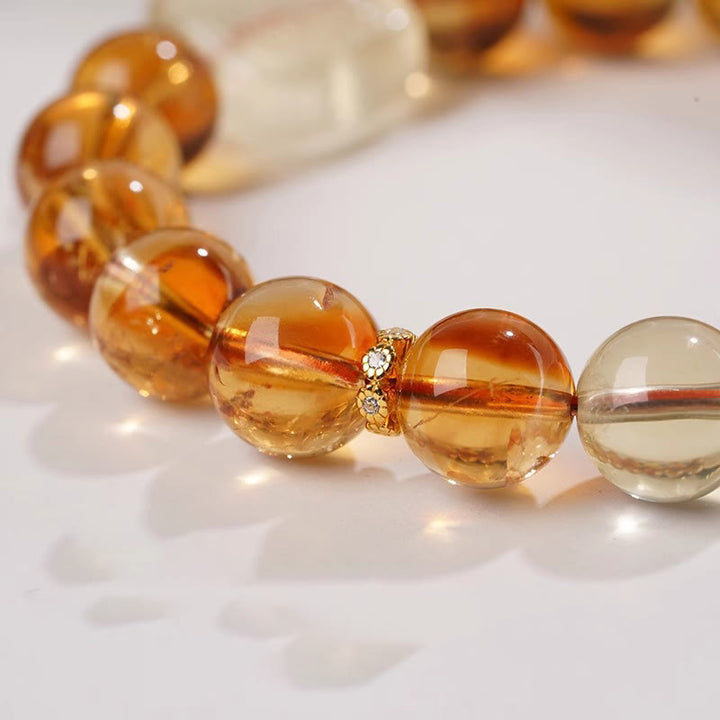 Bracelet de gentillesse Zashi Lhamo en topaze de Buddha Stones