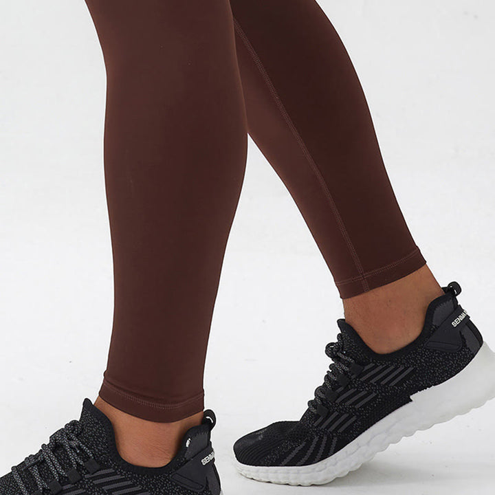 Buddha Stones Pantalon de fitness taille haute pour homme, séchage rapide, respirant, avec poche zippée - image 8