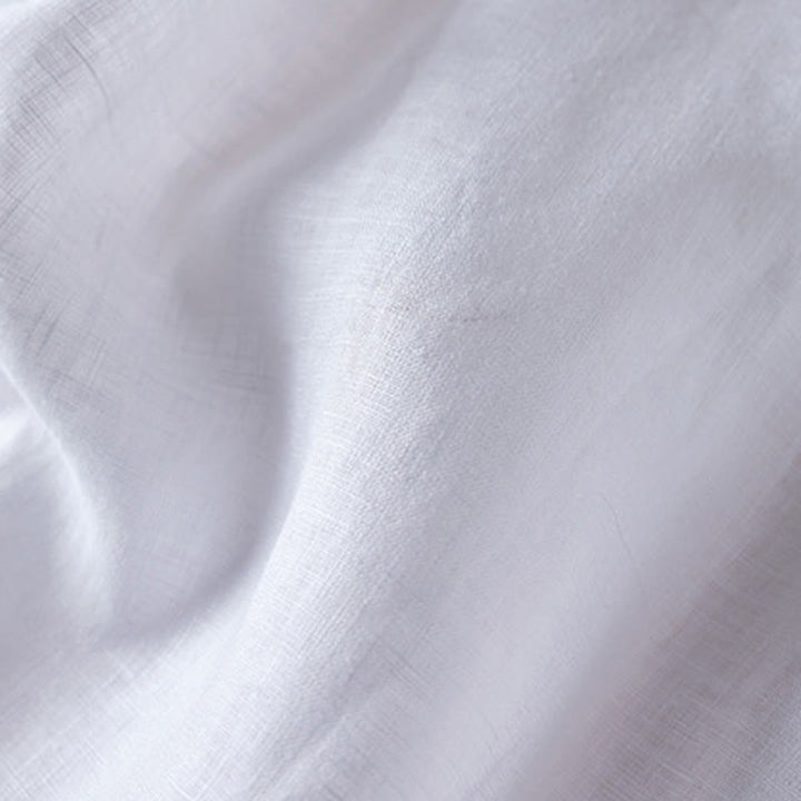 Short d'été en coton et lin pour femme avec poches et motif simple et froissé Buddha Stones - image 20