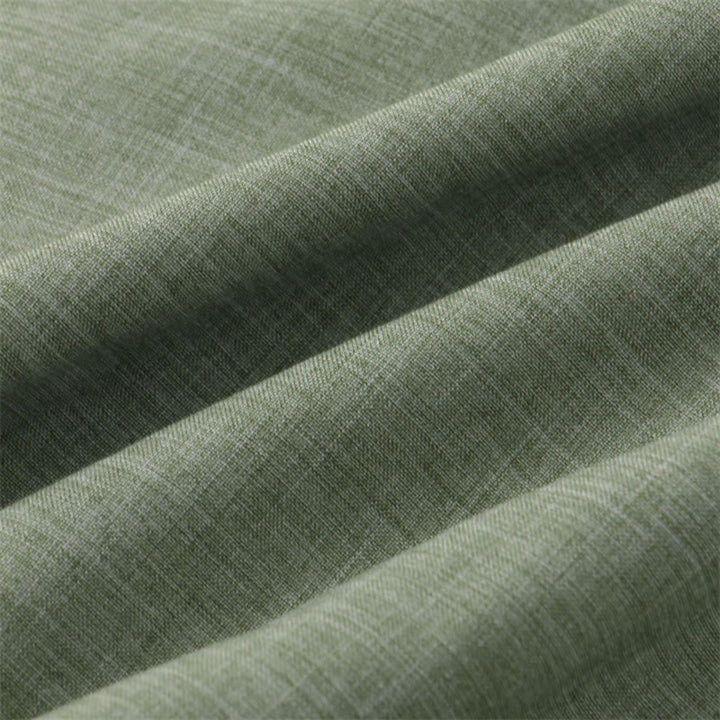 Chemise d'été en coton à manches courtes et boutons pour homme avec poche Motif Buddha Stones - image 6