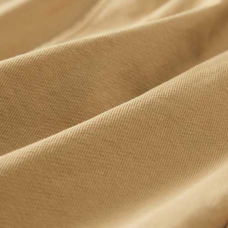 Short d'été décontracté en coton uni avec poches pour femme Motif Buddha Stones - image 6