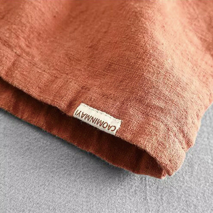 Short homme en coton avec cordon de serrage et taille élastique et poches Motif Buddha Stones - image 13