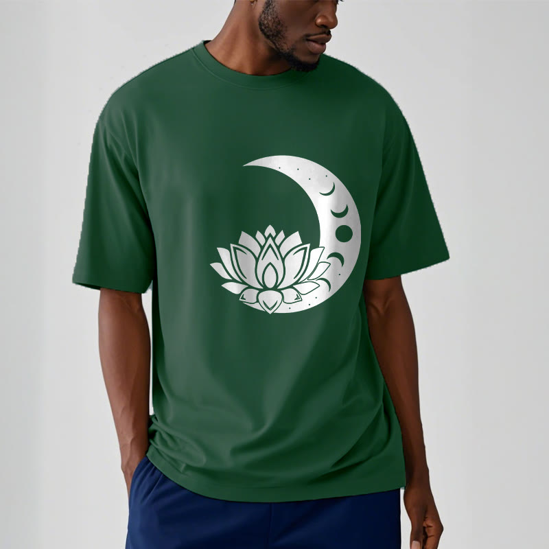 T-shirt Buddha Stones Croissant de Lune Fleur de Lotus Soleil - image 12