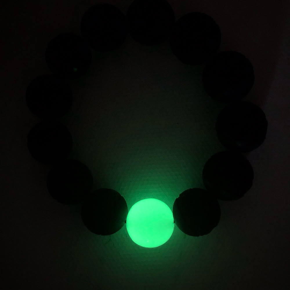 Bracelet PiXiu en bois de rose tibétain avec Buddha Stones et gravure - image 10