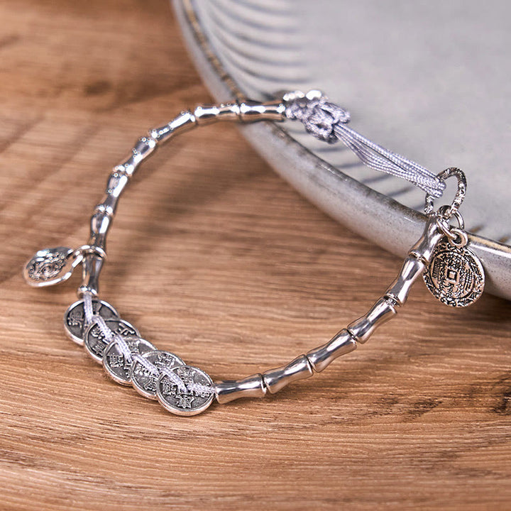 Bracelet de dépenses en Buddha Stones, cinq pièces impériales, fantômes de la montagne