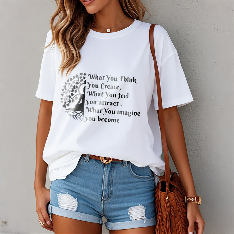 T-shirt Buddha Stones Demi-méditation Pierres de Bouddha - image 3