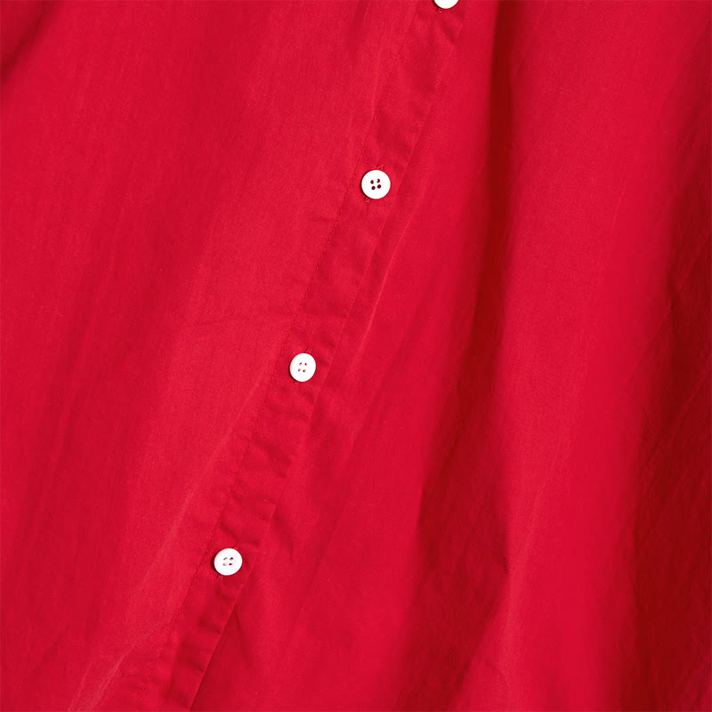 Chemise d'été décontractée en coton et lin pour femme, col cranté, manches courtes, motif Buddha Stones - image 16