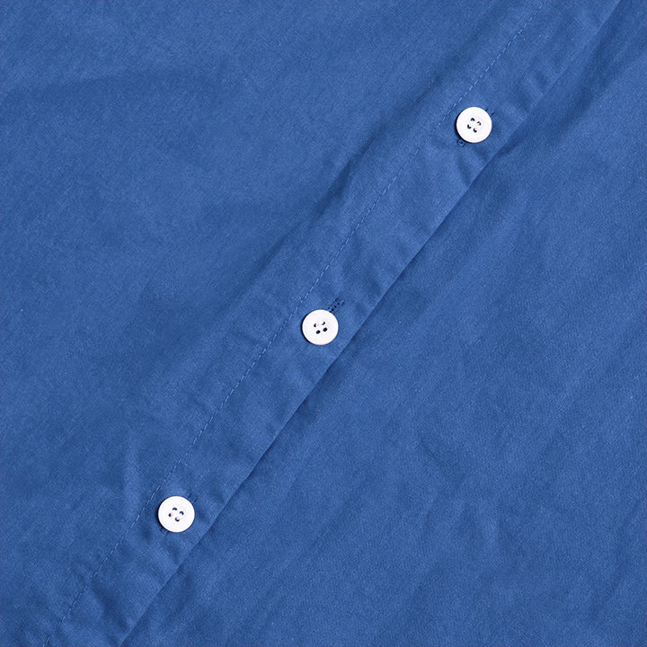 Chemise d'été décontractée en coton et lin pour femme, col cranté, manches courtes, motif Buddha Stones - image 27