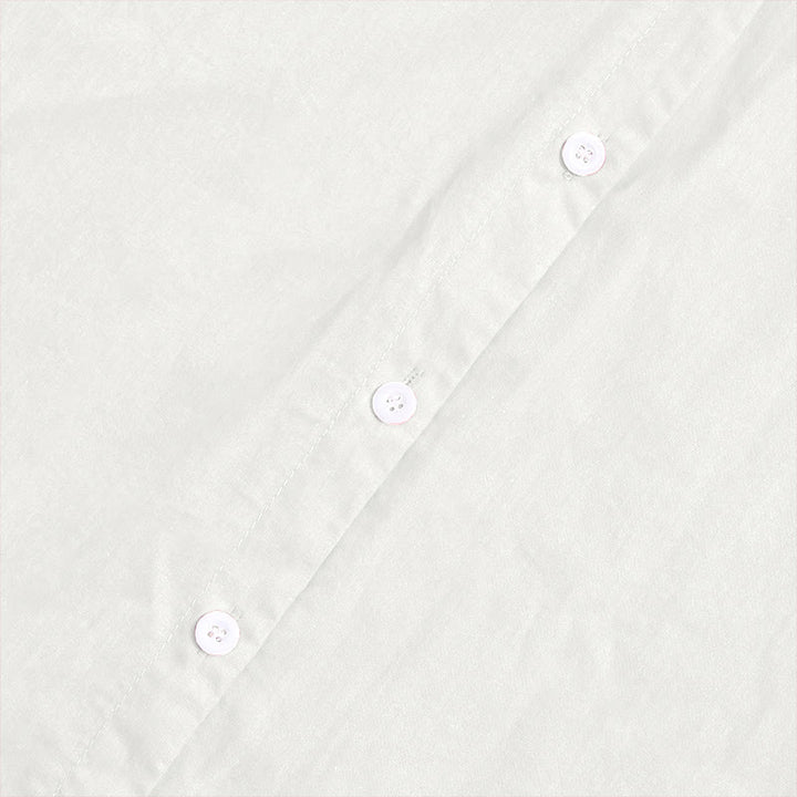 Chemise d'été décontractée en coton et lin pour femme, col cranté, manches courtes, motif Buddha Stones - image 33