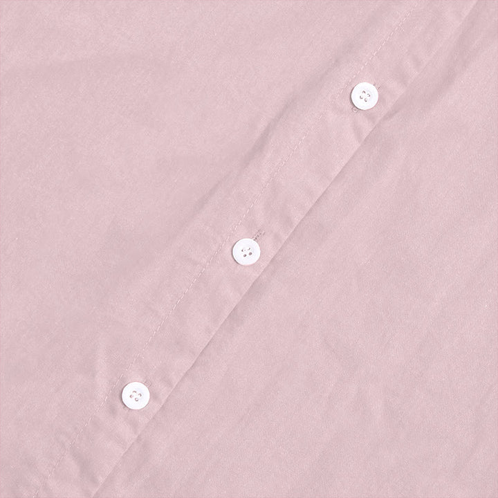 Chemise d'été décontractée en coton et lin pour femme, col cranté, manches courtes, motif Buddha Stones - image 39