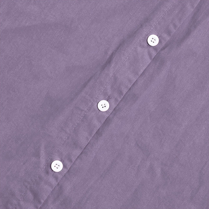 Chemise d'été décontractée en coton et lin pour femme, col cranté, manches courtes, motif Buddha Stones - image 45