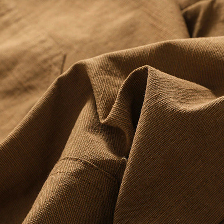 Short d'été décontracté en polyester avec poches et taille élastique pour femme Motif Buddha Stones