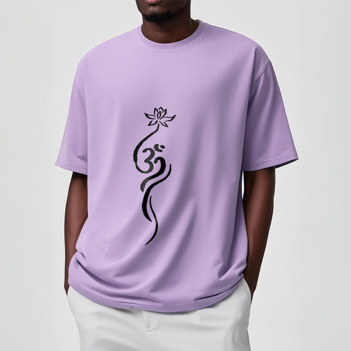 T-shirt avec motif Buddha Stones et fleur de lotus Om - image 18