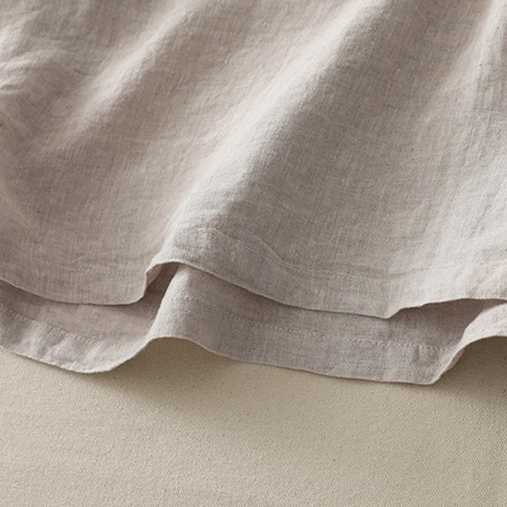 Chemise à manches courtes en polyester pour femme, motif Buddha Stones, col ras du cou et imprimé fil uni - image 28