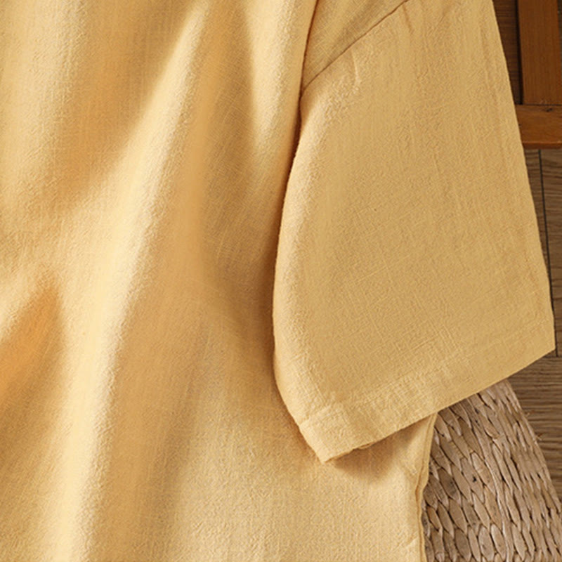 T-shirt d'été décontracté à manches courtes et col rond pour femme, en coton, motif Buddha Stones - image 12