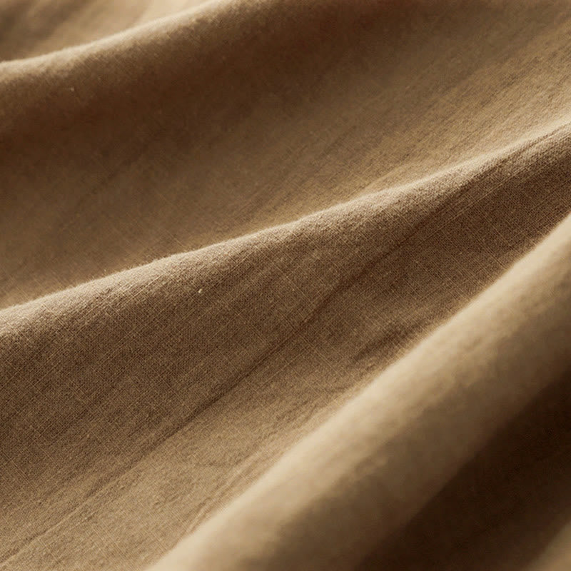 T-shirt d'été décontracté à manches courtes et col rond brodé Buddha Stones pour femme