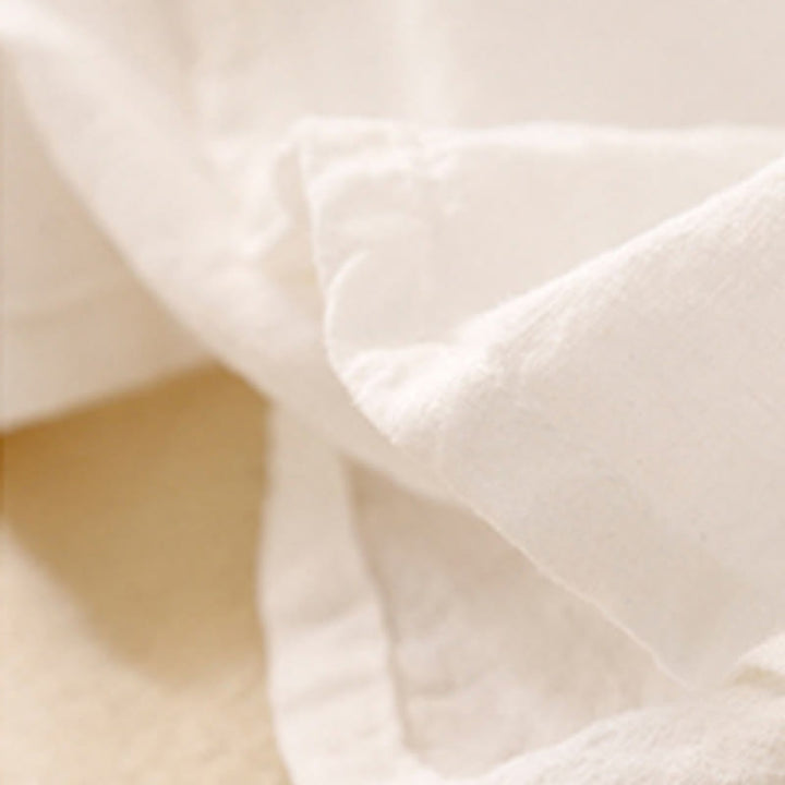 T-shirt d'été décontracté à manches courtes et col rond brodé Buddha Stones pour femme