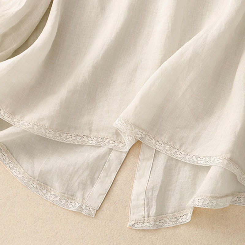 T-shirt décontracté à col ras du cou pour femme, motif Buddha Stones , en coton et polyester - image 18