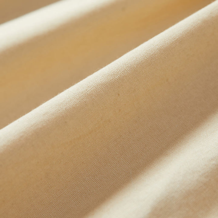 T-shirt décontracté à manches courtes en coton et lin pour femme avec Buddha Stones - image 10