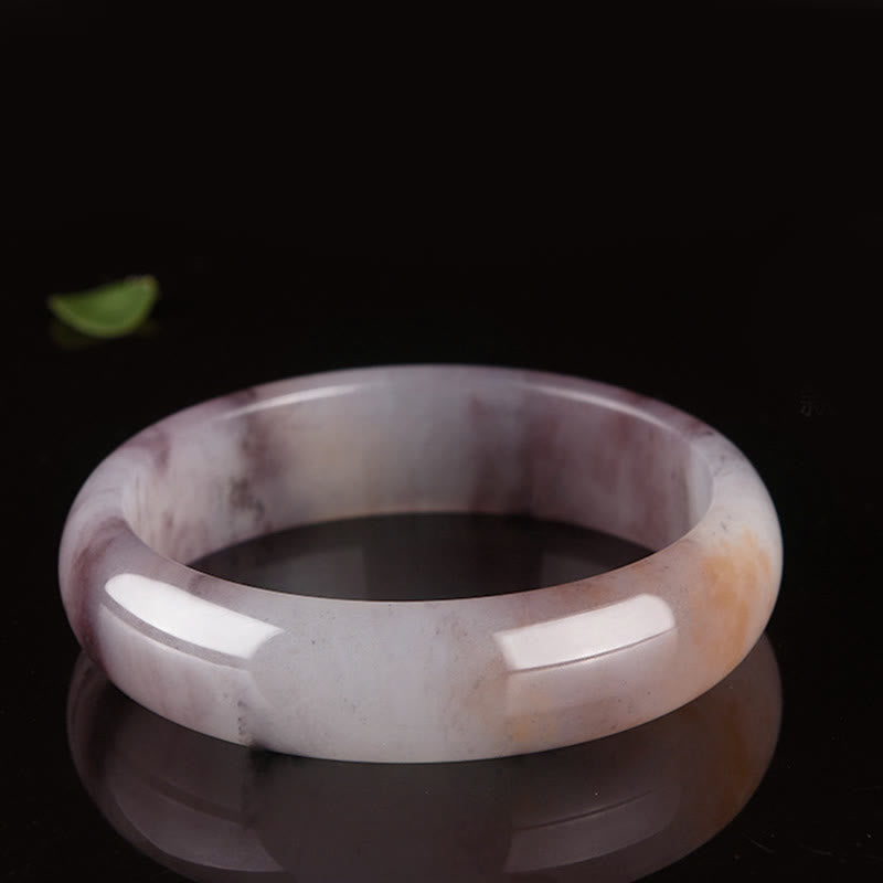 Bracelet de protection du bonheur en jade violet Buddha Stones